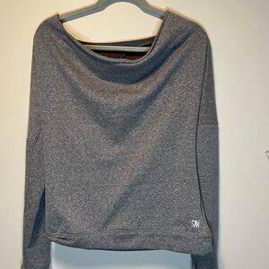 Steve Madden open back sweatshirt. Size Medium